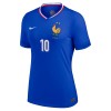 Maillot de Supporter France Mbappé 10 Domicile Euro 2024 Pour Femme